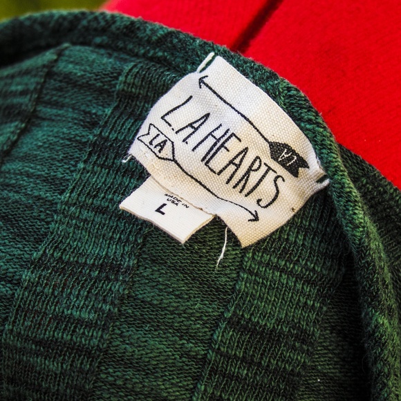 Dark green wide ribbed top - Pacsun - Picture 5 of 5